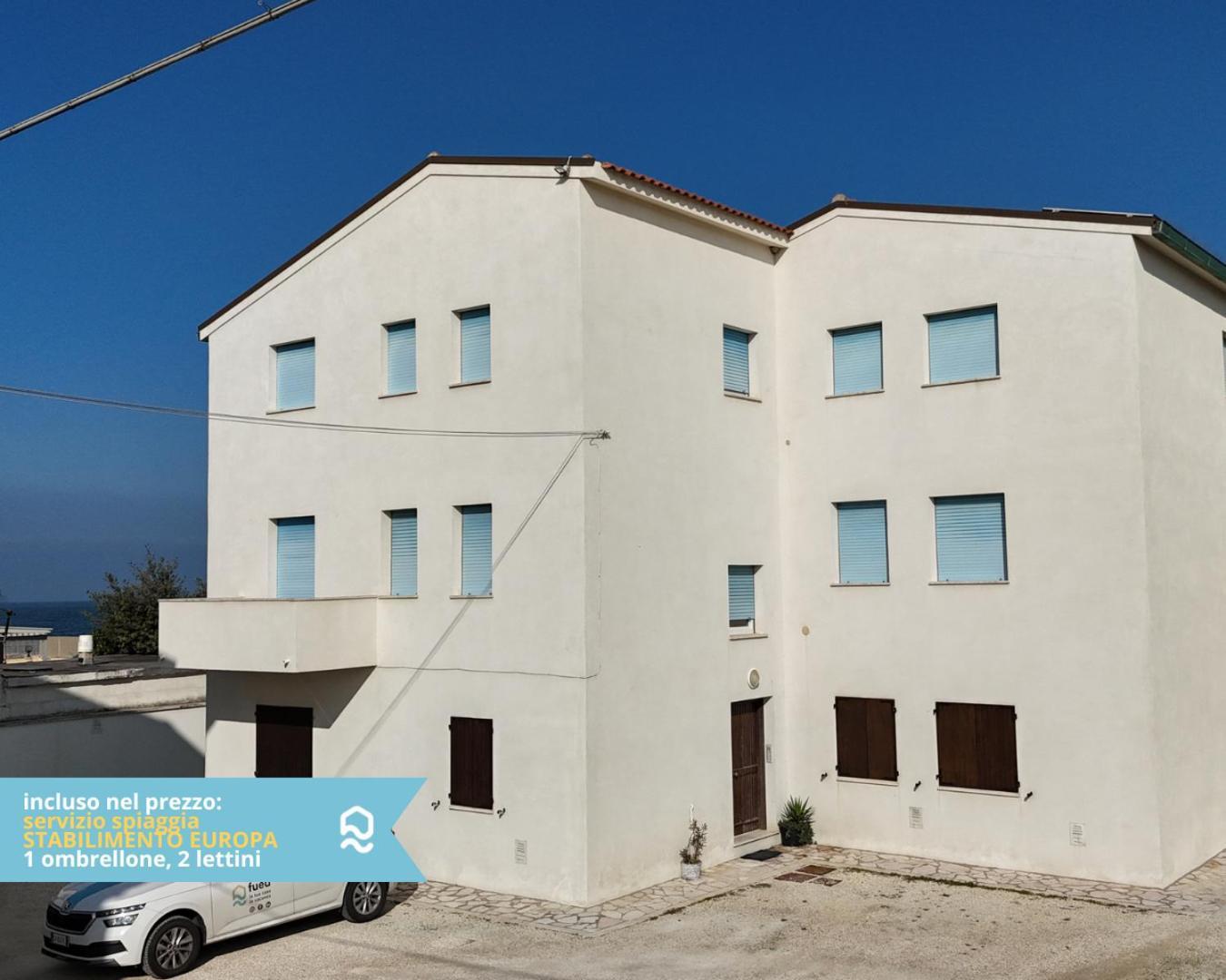 Rs316 - Marcelli, Bilocale In Residence Fronte Mare Pt Exterior photo